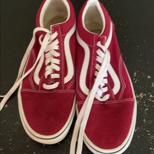 Vans shoes mens only worn a few times no rips scuffs and clean
